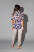 Drama The Label - Maisey Top | Cyan Flower