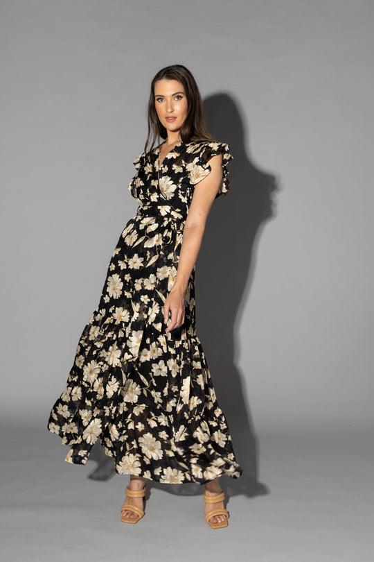 Drama the Label - Lou Dress | Cream Dahlia