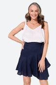 eb & ive - La Vie Mini Wrap Skirt | Sapphire