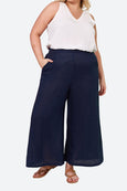Eb & Ive - La Vie Crop Pant | Sapphire