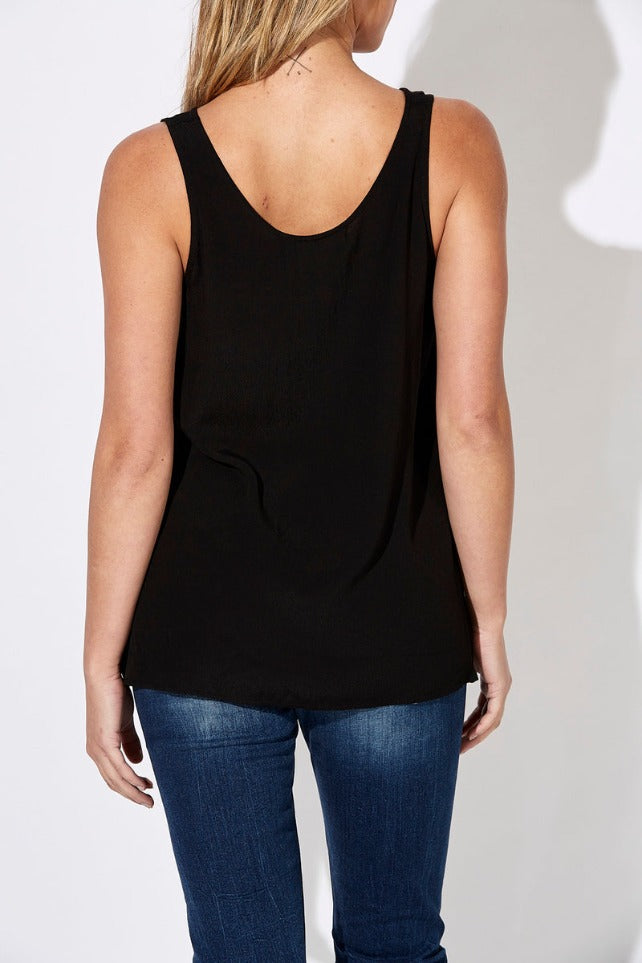 eb & ive - Basic Tank | Ebony