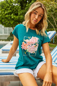 Isle of Mine - Arbour Tshirt | Teal
