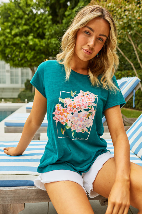 Isle of Mine - Arbour Tshirt | Teal