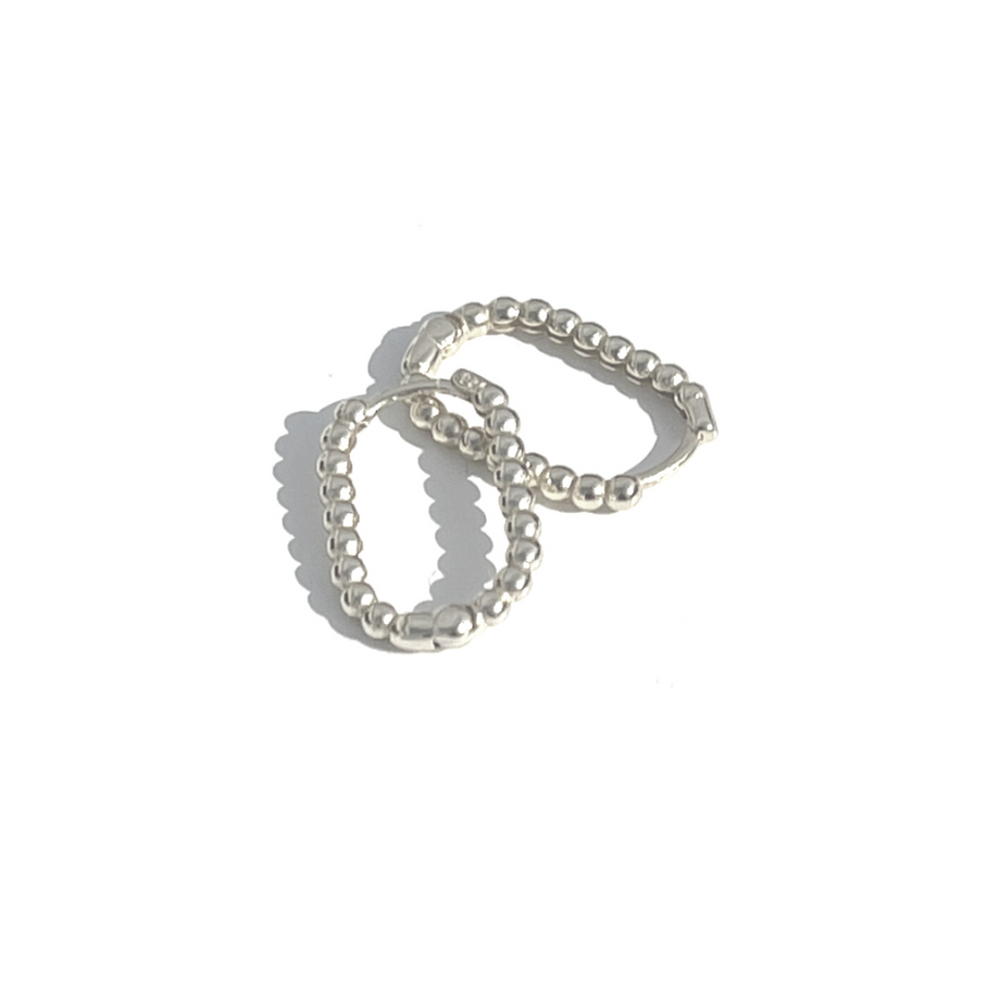 Lindi Kingi + Kelly - Isla Hoop | Silver