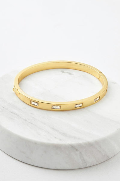 Zafino - Ebony Bracelet | Gold