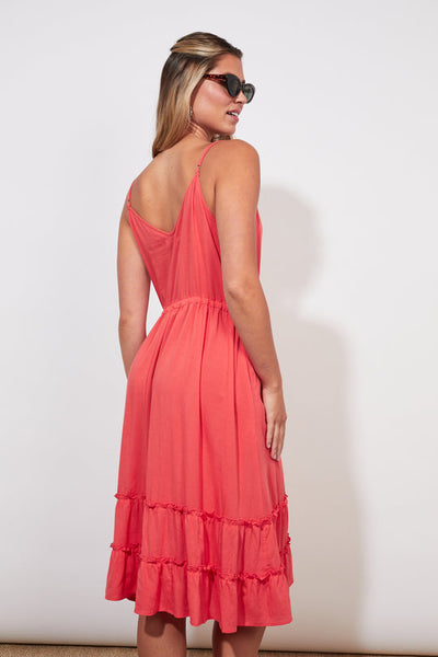 Haven - Tropicana Tank Dress | Coral