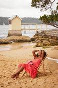 Haven - Tropicana Tank Dress | Coral