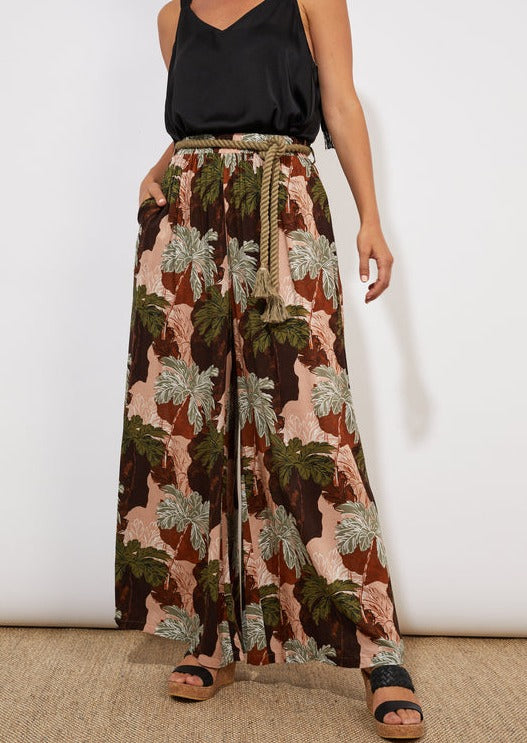 Haven - Cayman Palazzo Pant | Palms