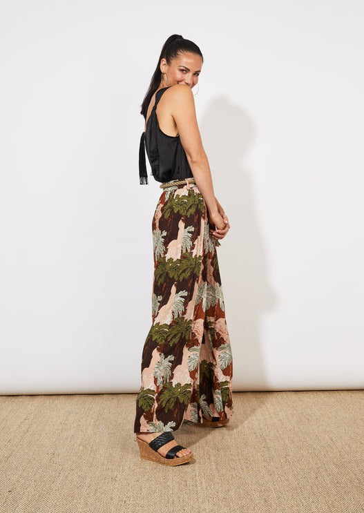 Haven - Cayman Palazzo Pant | Palms