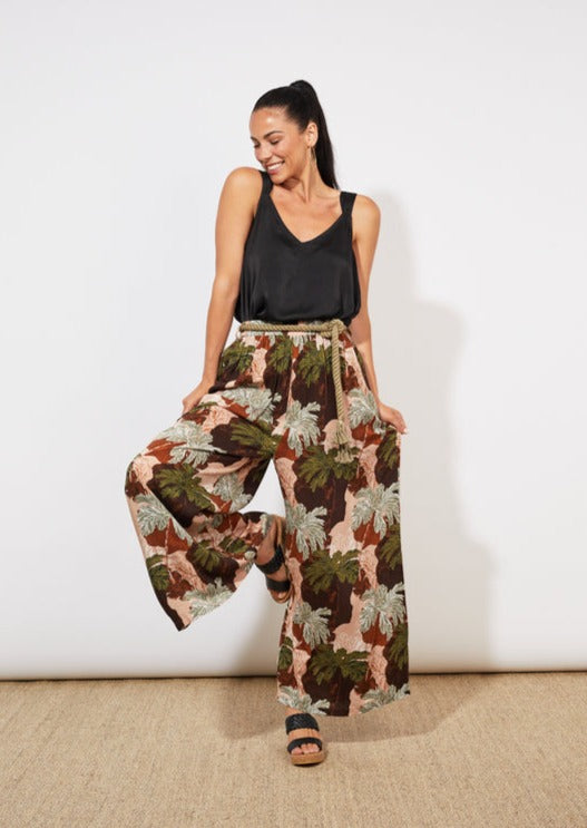 Haven - Cayman Palazzo Pant | Palms