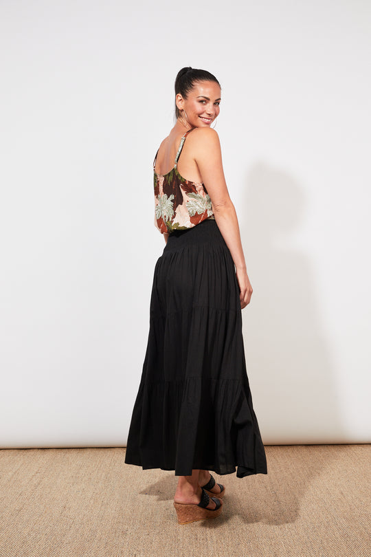 Haven - Tanna Maxi Skirt | Jet