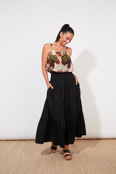 Haven - Tanna Maxi Skirt | Jet