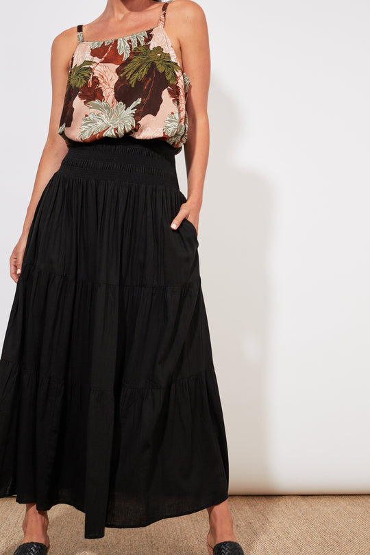 Haven - Tanna Maxi Skirt | Jet