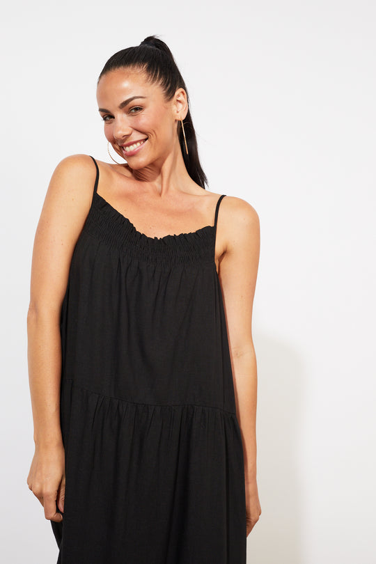 Haven - Tanna Tank Dress | Jet