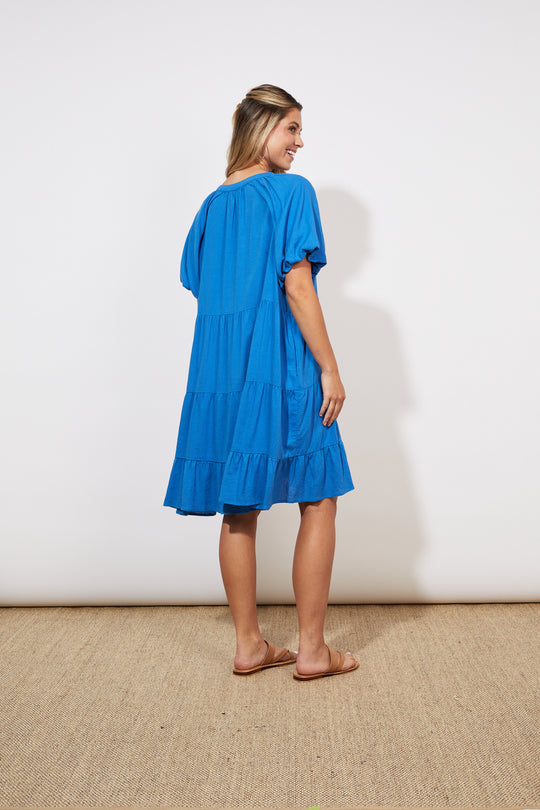 Haven - Tanna Belt Dress | Cobalt