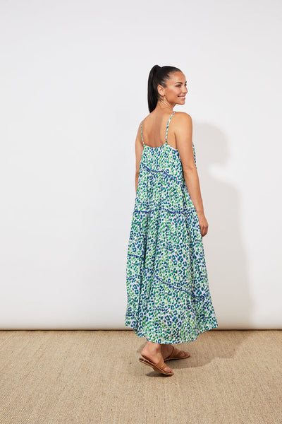 Haven - Lamu Tank Maxi | Savanna Blue