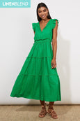 Haven - Tanna Frill Dress | Paradise
