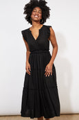 Haven - Tanna Frill Dress | Jet