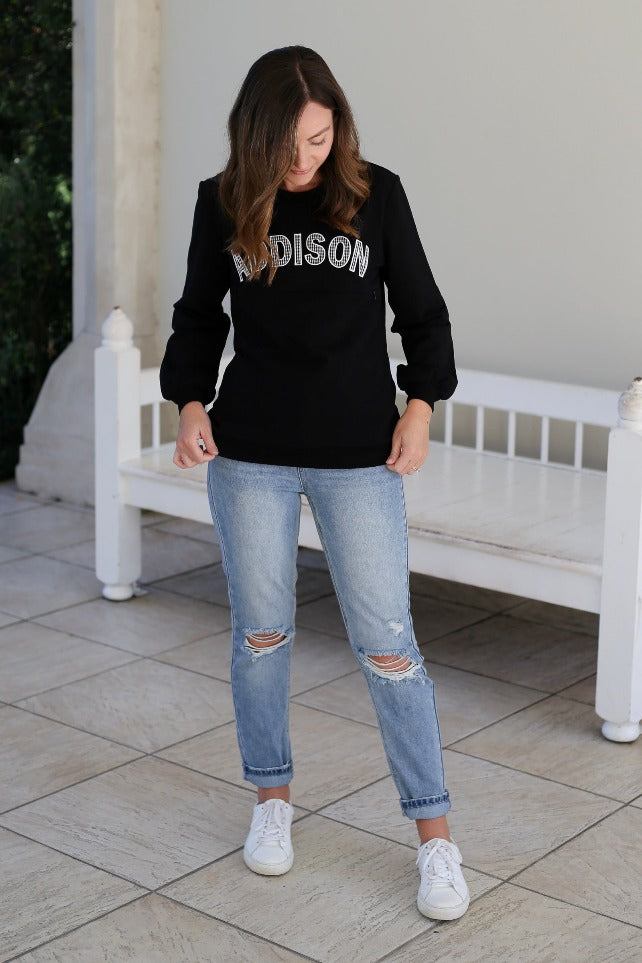 Addison - Addison Sweatshirt | Black