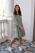 Addison Label - Ava Dress | Khaki