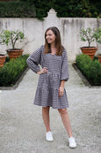 Addison Clothing - Lola Dress | Pink Gingham