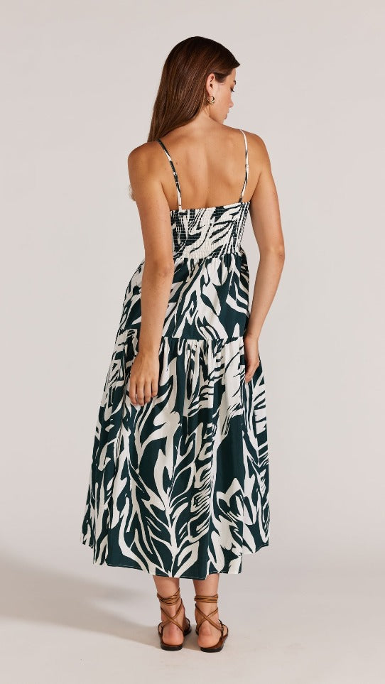 Staple The Label - Amara Shirred Sundress | Teal