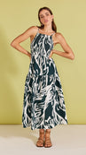 Staple The Label - Amara Shirred Sundress | Teal