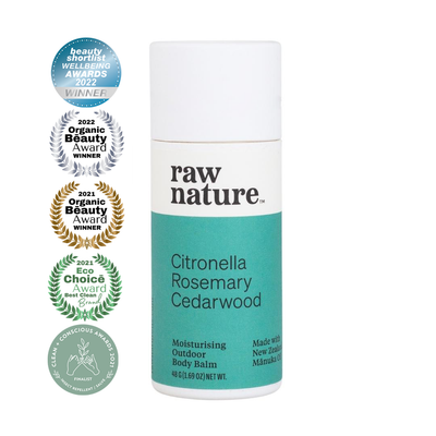 Raw Nature - Outdoor Body Balm | Citronella, Rosemary + Cedarwood