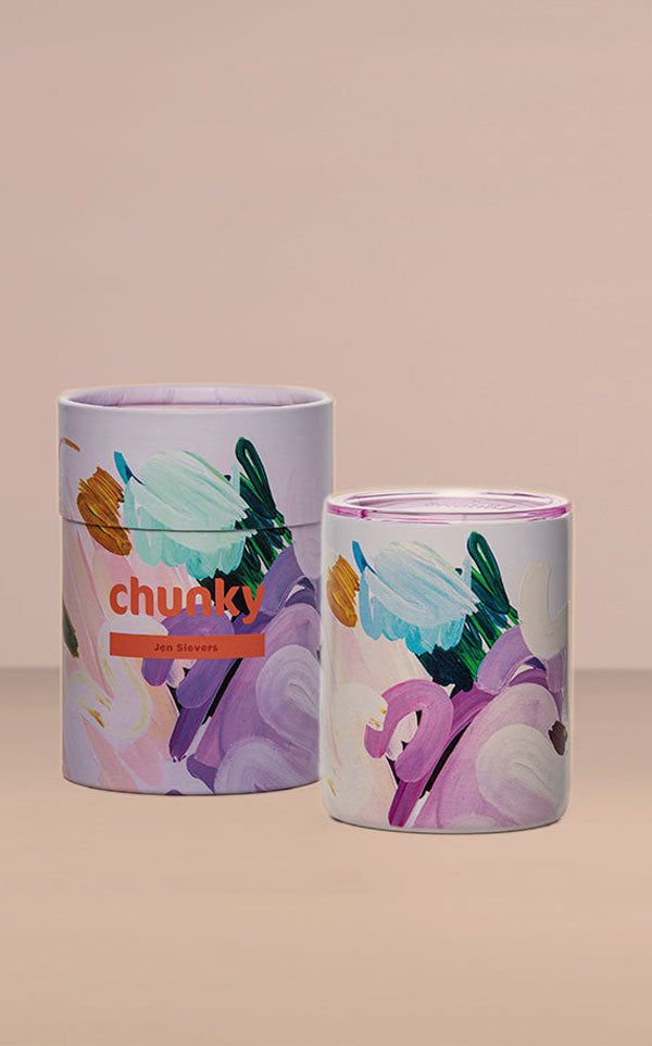 Chunky - 10oz coffee cup | Breathe In, Breathe Out by Jen Sievers