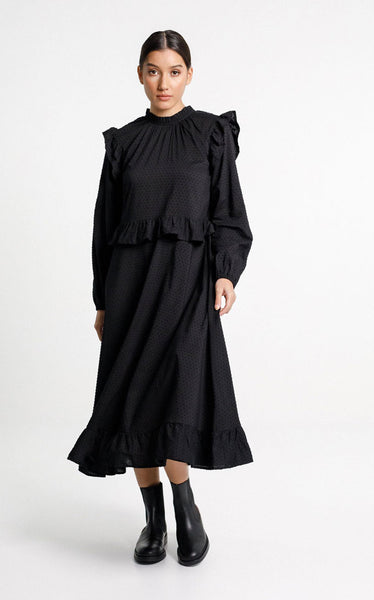 Thing Thing - Evita Dress | Black Bubble