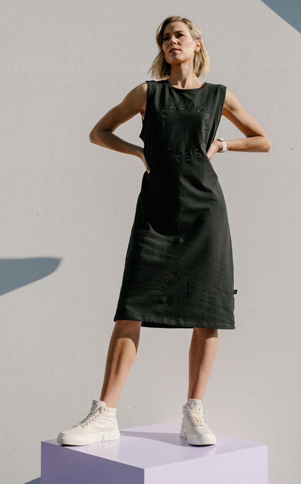 Rose Road - Foxy Dress | Black