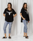 Love Lily The Label - Avalon Tee | Black