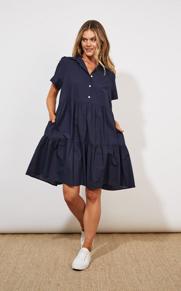 Haven - Oahu Shirt Dress | Marine