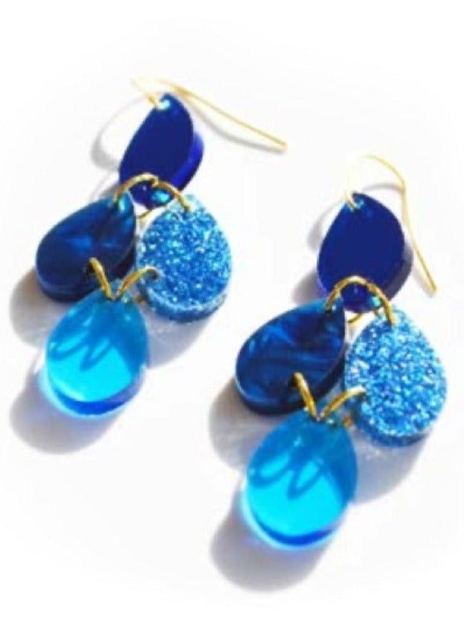 Hagen + Co - Paris Earrings | Blue