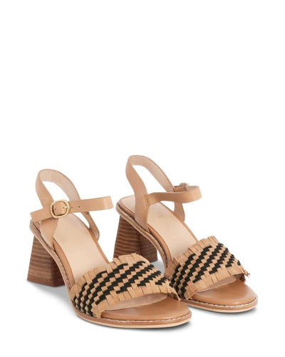 Nude Footwear - Nude Footwear Sadie Heel | Tan Mix