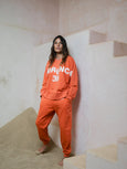 Florencia The Label - Zuri Sequin Sweater | Crimson Red