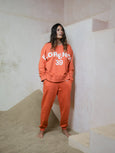 Florencia The Label - Zuri Sequin Sweater | Crimson Red
