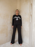Florencia The Label - Zuri Sequin Sweater | Black