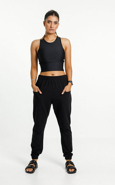 Rose Road - Stadium Pant | Black