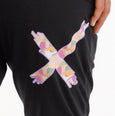 Homelee - Apartment Pants | Black with Summer Camo Patterned X