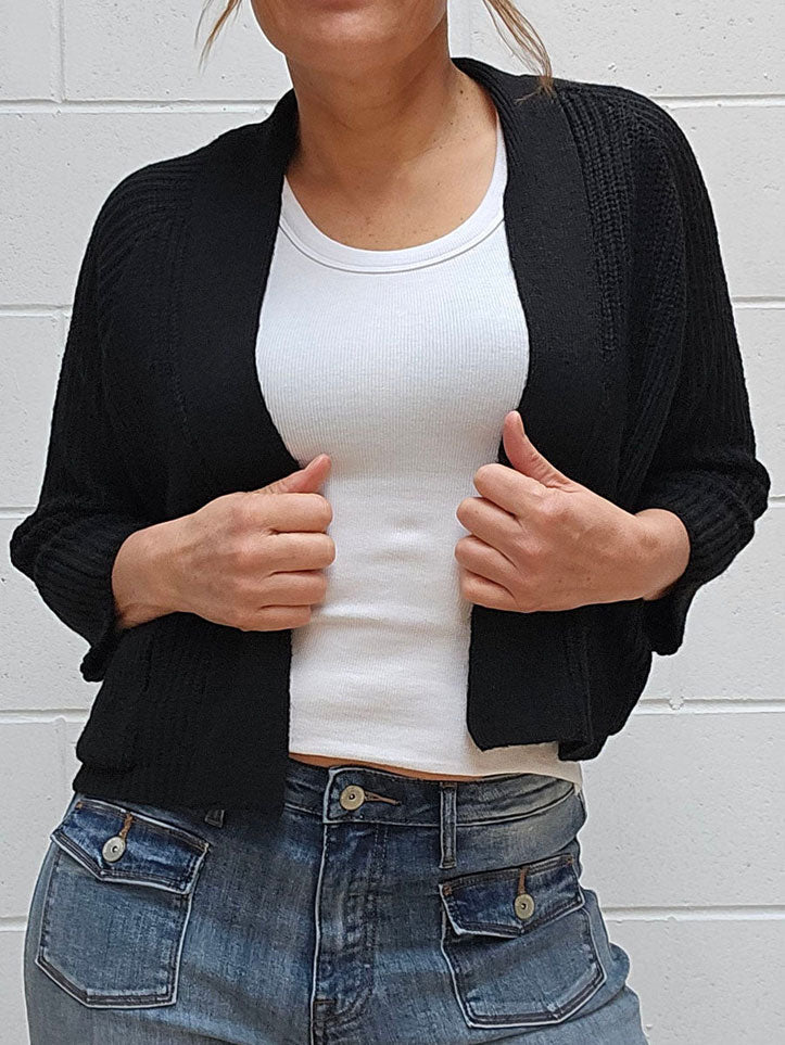 Hello Friday - Demi Cardigan | Black