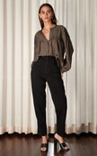 Esmaee - Clove Blouse | Dark Olive
