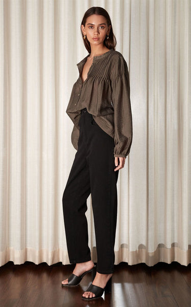 Esmaee - Clove Blouse | Dark Olive