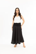 Leila + Luca - Dazzling Maxi Skirt | Black