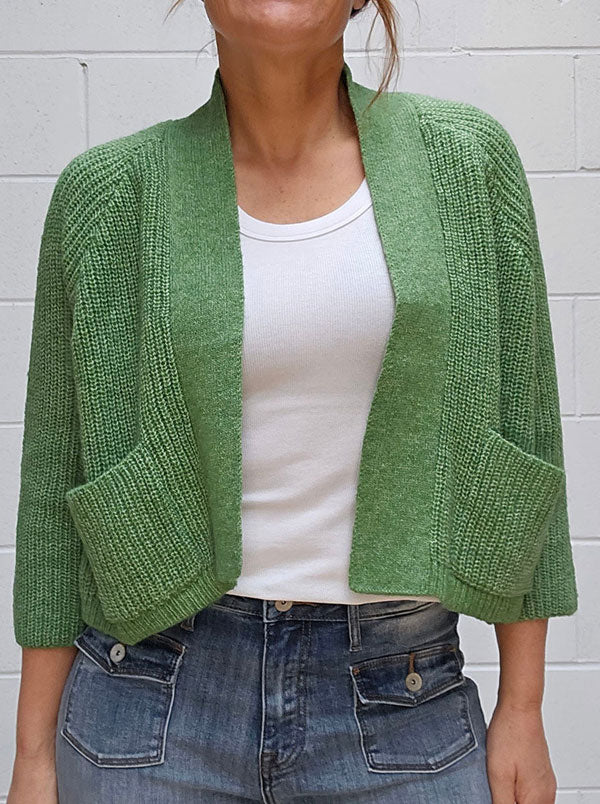 Hello Friday - Demi Cardigan | Green
