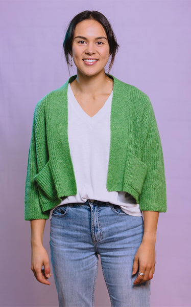 Hello Friday - Demi Cardigan | Green