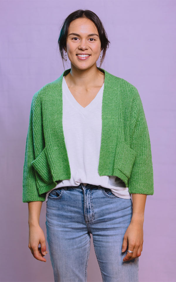 Hello Friday - Demi Cardigan | Green