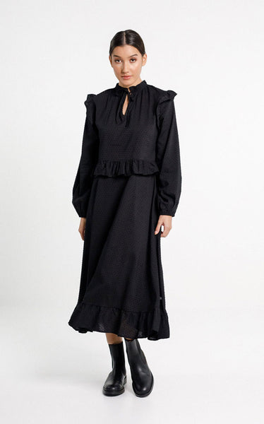 Thing Thing - Evita Dress | Black Bubble