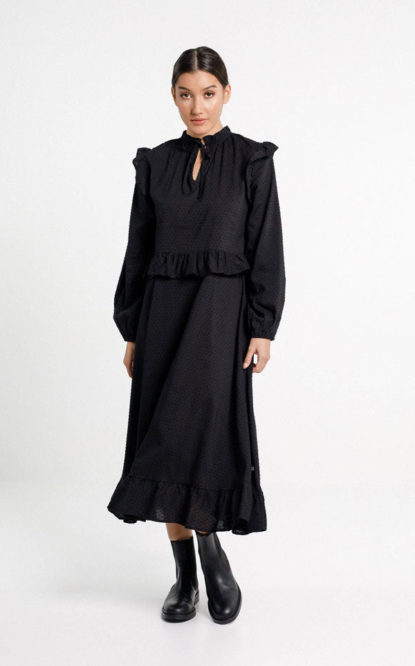 Thing Thing - Evita Dress | Black Bubble