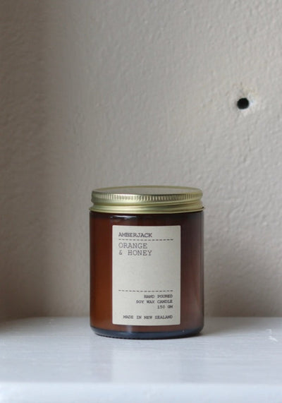 Amberjack - Orange and Honey | Soy Candle